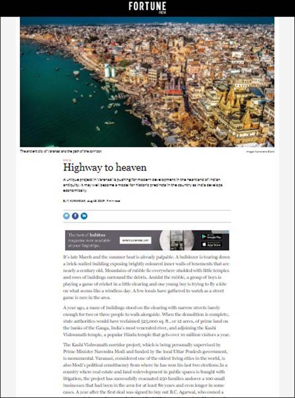 Highway to Heaven, Fortune India
